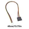 Solid XH2.5mm To Female Power Cable For Long Last Use In Tight Space Power Extension Cable 7.87inch/15.75inch
