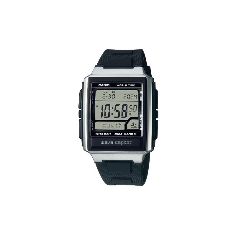 

Casio Серия YOUTH - силиконовый маленький квадратный, модный деловой повседневный ЖК-цифровой дисплей, таймер обратного отсчета, будильник, кварцевый механизм, WV-59R-1AJF чёрный