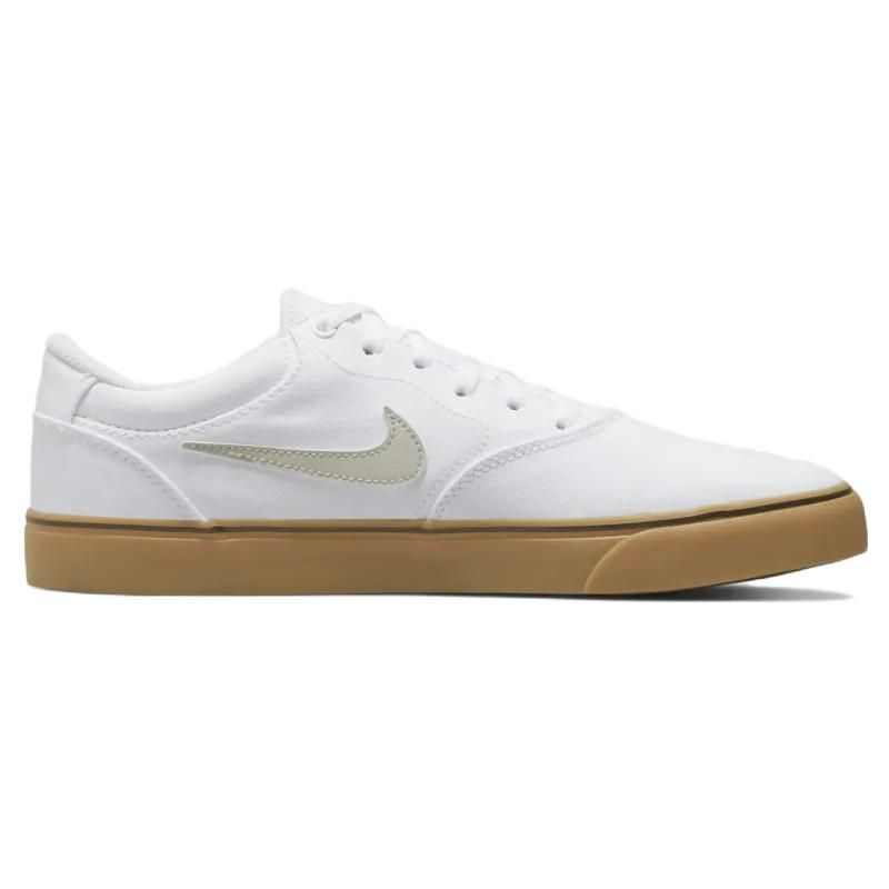 Nike Chron 2 Canvas SB Blanco Goma Zapatillas Unisex Goma-Marrón Claro Hueso Claro DM3494-105