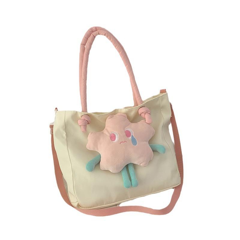 

Canvas Pendant Star Shoulder Bag Outdoor Large Capacity Fashion Bag Crossbody