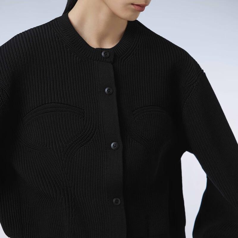 JNBY Women's 2024 Spring Round Neck Knit Cardigan