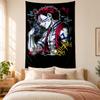 Akaza Demon Slayer Wandteppich hohe Qualität zur Dekoration von Wohnzimmer Schlafzimmer Studentenwohnheim Wänden ideal als Schlafzimmer Wandkunst oder Weihnachtsgeschenk