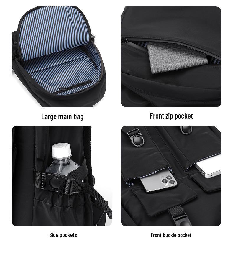 Herren Rucksack mit großem Fassungsvermögen, multifunktional, für Outdoor-Reisen