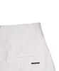 HARDCORE HAPPINESS One-Pleat Cuff Classic Shorts_White
