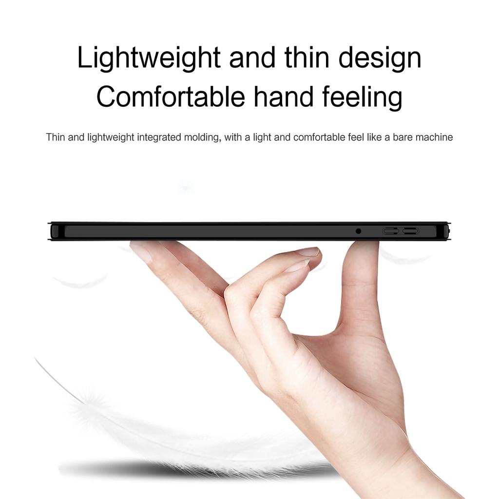 For Xiaomi Redmi Pad 2 Case PU Leather TPU Back Trifold Stand Tablet Cover