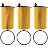 3Pcs Oil Filter 26320-3CAA0 for Hyundai Azera Santa Fe Kia Cadenza Sedona Sorento Engine Oil Filter Replacement CH10855 263203CAA0 Engine Parts