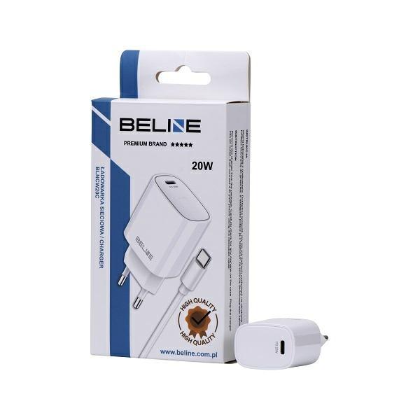 Ładowarka Sieciowa 20W Beline Power Delivery Usb-C Biała