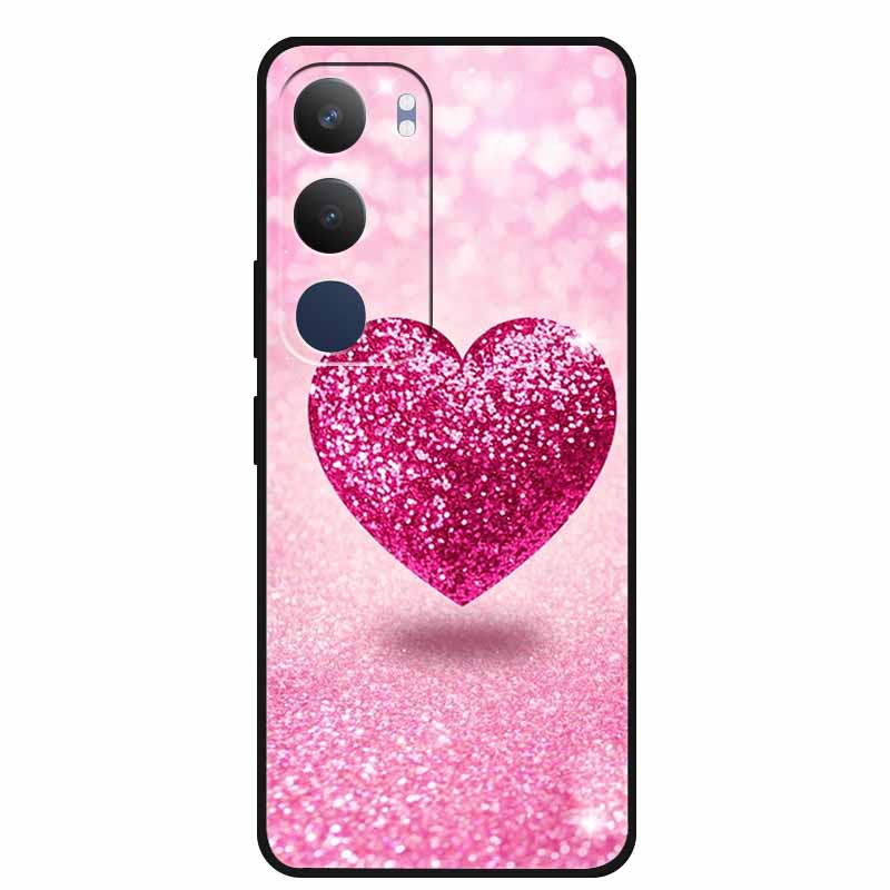 For Vivo Y19s 4G Case TPU Dustproof Coque Shell Black Soft Silicone Case for Vivo Y19s Pro Y 19s 4G Protective Phone Back Cover