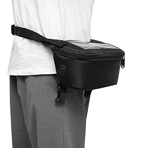 Waterproof Phone Handlebar Storage Bag Compatible with ADV 350, XMAX 300, XMAX 125, TMAX GTS, GTV LX 50, 125, 250, 300, 750, 350 Sprint Scooters
