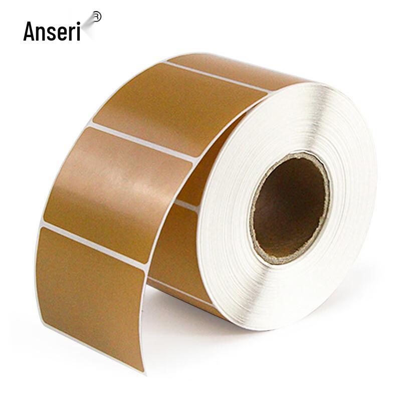 Ansell Safety Colored Copperplate Self-Adhesive Labels