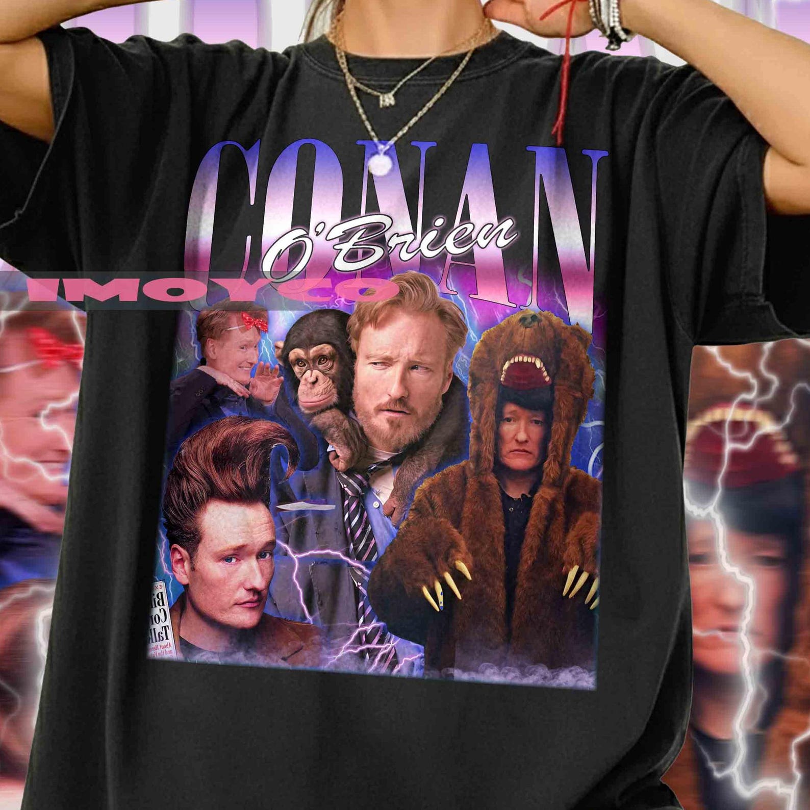 Vintage Conan O Brien Unisex T-Shirt S