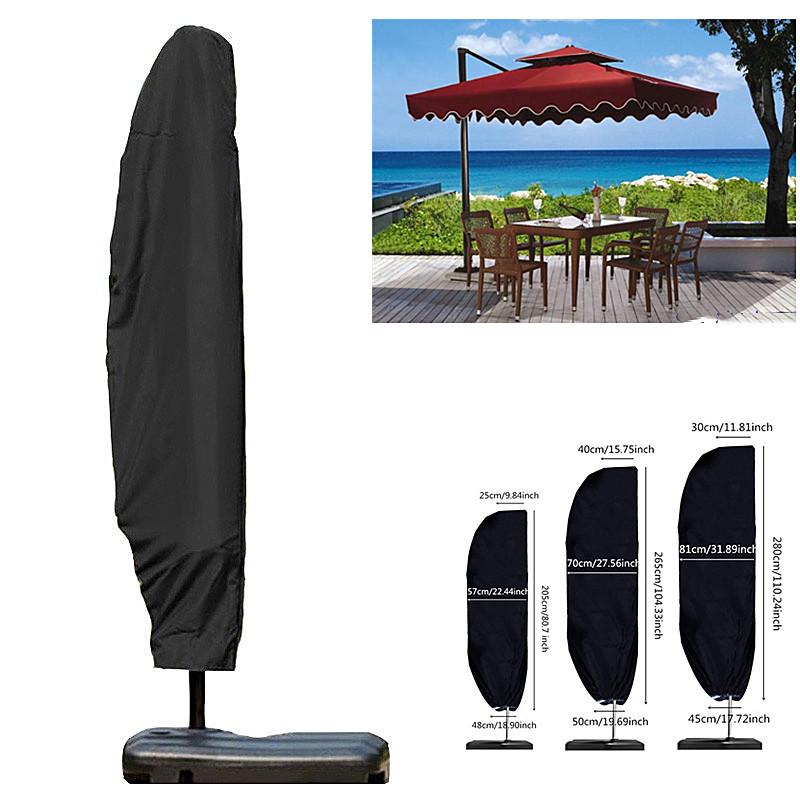 Outdoor Banana Umbrella Cover | Rainproof & Windproof Roman-Style Design