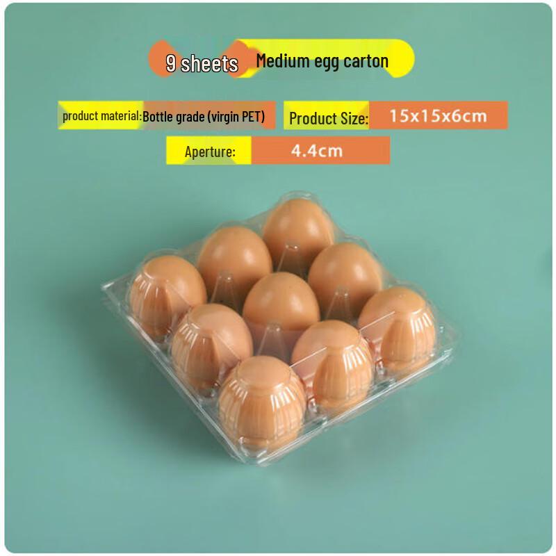Shengbilai Disposable Transparent Egg Tray