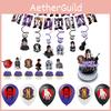Wednesday The Adams Family Theme Party Decor – Banner Balloons