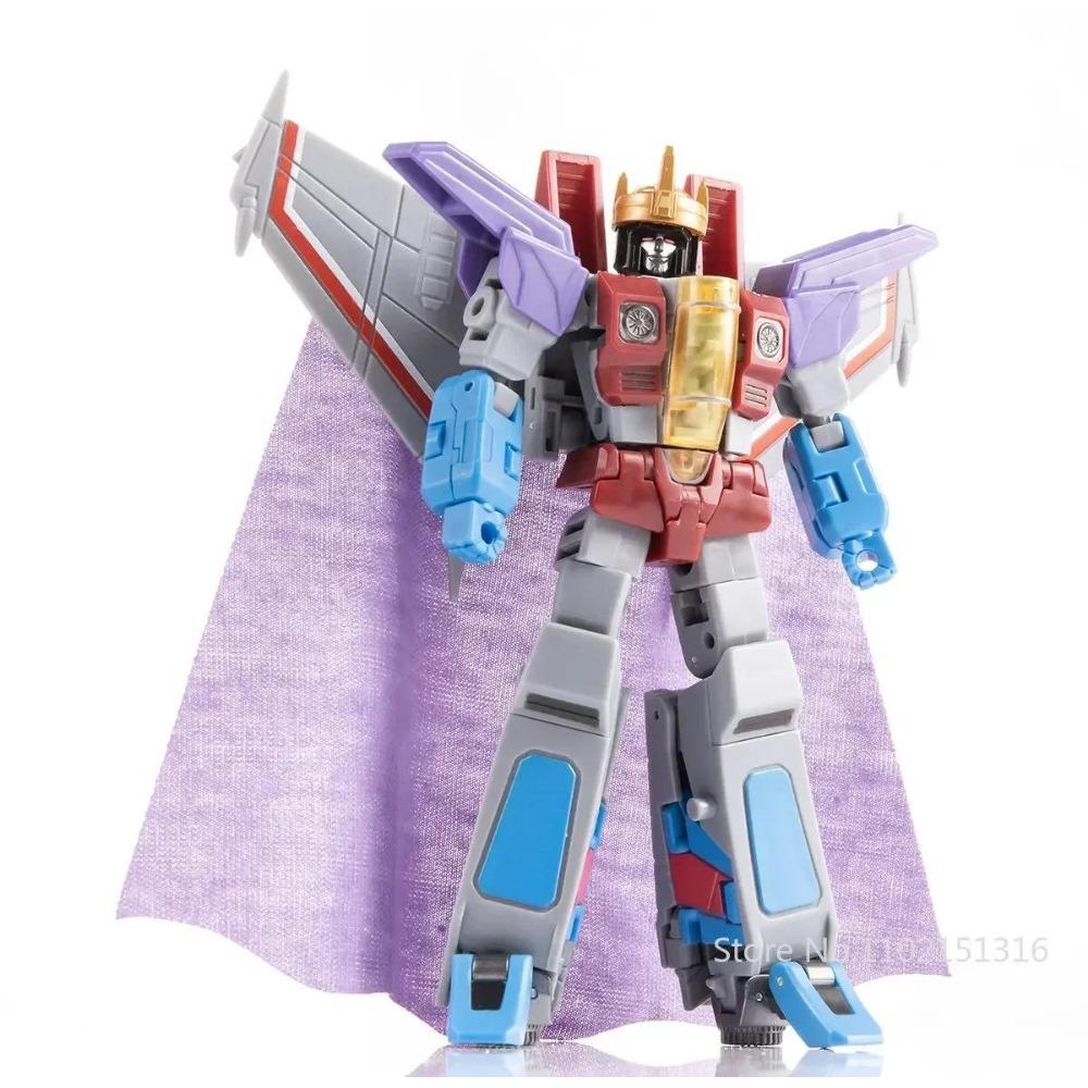 Transformation FG-04 FG04 Starscream False Eperor Air Craft With Stand And Cape Crown Action Figure With Box
