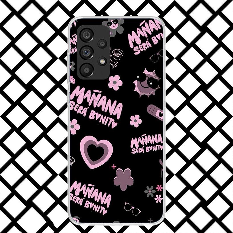 Karolg M-Manana Sera B-Bonito Phone Case for Samsung Galaxy A52 A42 A32 A22 A12 A51 A50S A41 A31 A21S A10S A71 A70 A40 A30S A20E