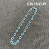 Used G Logo Chain Necklace Silver Vintage