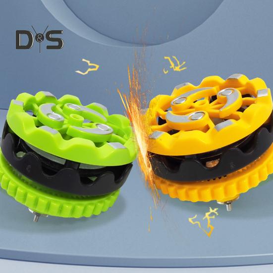 

Spark Spinning Top Stress Relief Портативный светящийся гироскоп Collision Sparks Light-up Gyroscope Decompression Spinner Top Toy Игрушка для детей Подростки Взрослые Подарок