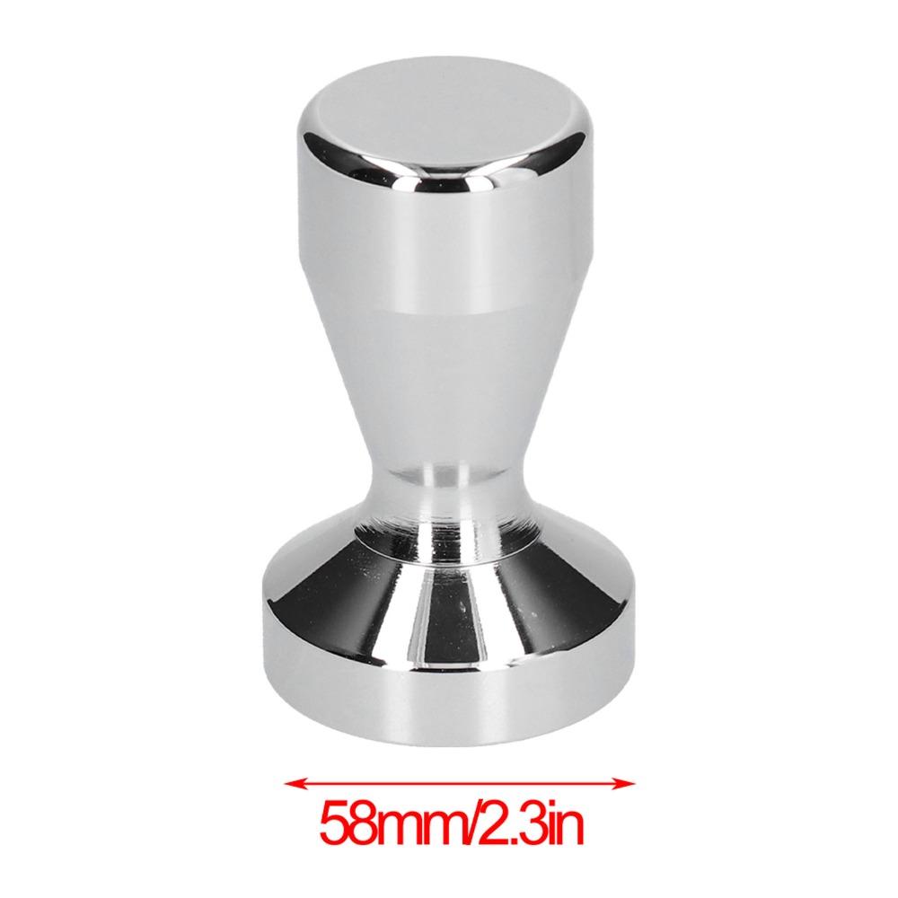 Stainless Steel Coffee Tamper Ergonomic Handle Coffee Powder Press Espresso Coffee Tamper Home Use