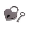 Metal for Wish Lock Mini Heart Archaize Padlocks With for Key Jewelry Box Decorative Padlock for Lovers, Girls, Students