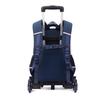 Kids Wheeled Trolley Backpack 2-in-1 Waterproof Rolling School Bag for Boys Girls Primary Students Backpack Book Bag