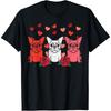 Valentines Day French Bulldogs Frenchie Dog Men Women Girls T-Shirt