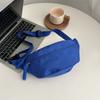 Waist Bag, Breast Bag, Women's Bag, New Messenger Bag, Fashionable and Simple Nylon Cloth, Dumpling Bag, Shoulder Bag.