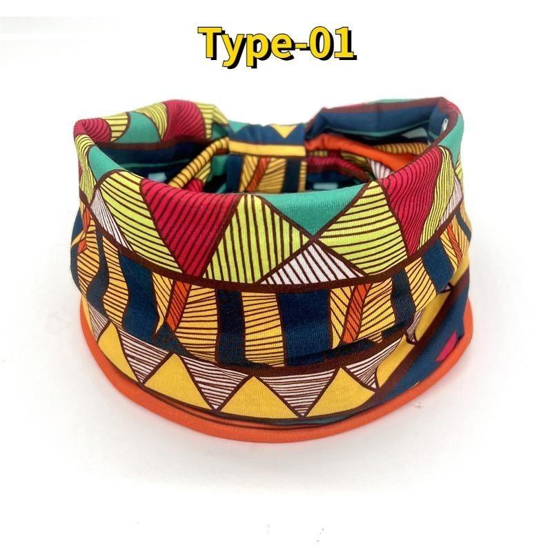 Print Headband for Women Twist Style Hair Band Ladies Salon Make Up Head Wrap Headwear Turban Girls Accessories