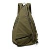 Women's Solid Color Backpack Men's Nylon Backpack Large Capacity Student Schoolbag