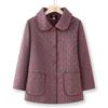 Grandma's 2026 Spring-Autumn Lapel Jacket: New Style Women's Casual Jacket for Middle-Aged & Elderly Moms & Mothers-in-Law