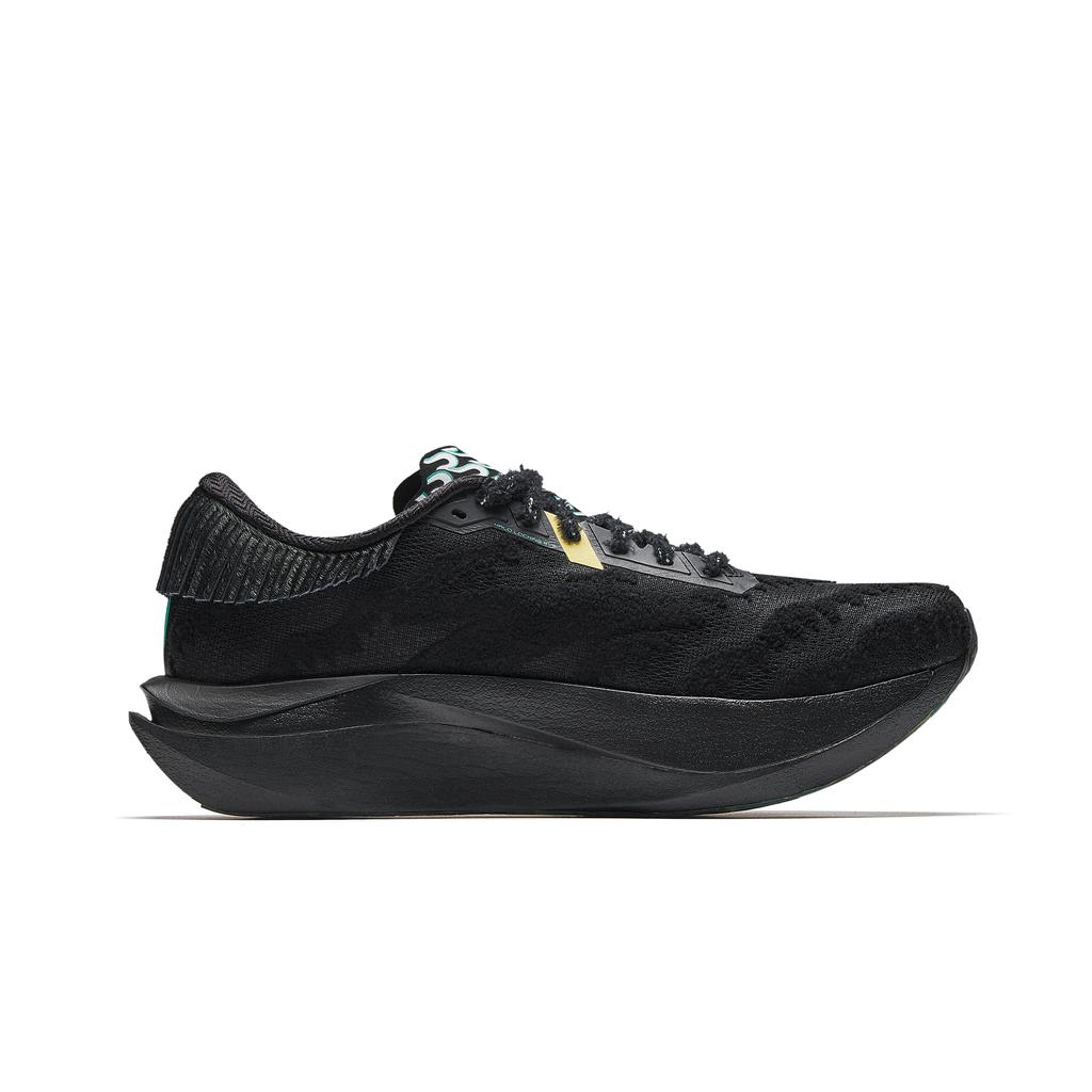 Anta C202 7.0 Cushioning, Wear Resistant Low Top Carbon Plate Casual Running Shoes Men's Basic Black 112545563R-1