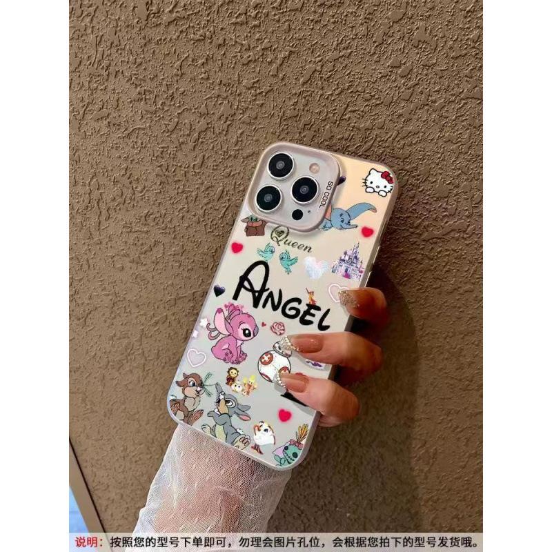 High-value Stitch is suitable for Apple 16promax mobile phone case 14/13pro/12/11 cartoon xs explosion 15.