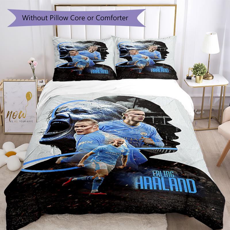 Haaland Quilt Cover Set Design For Living Room Soft Fabric Perfect Gift For Friends Family