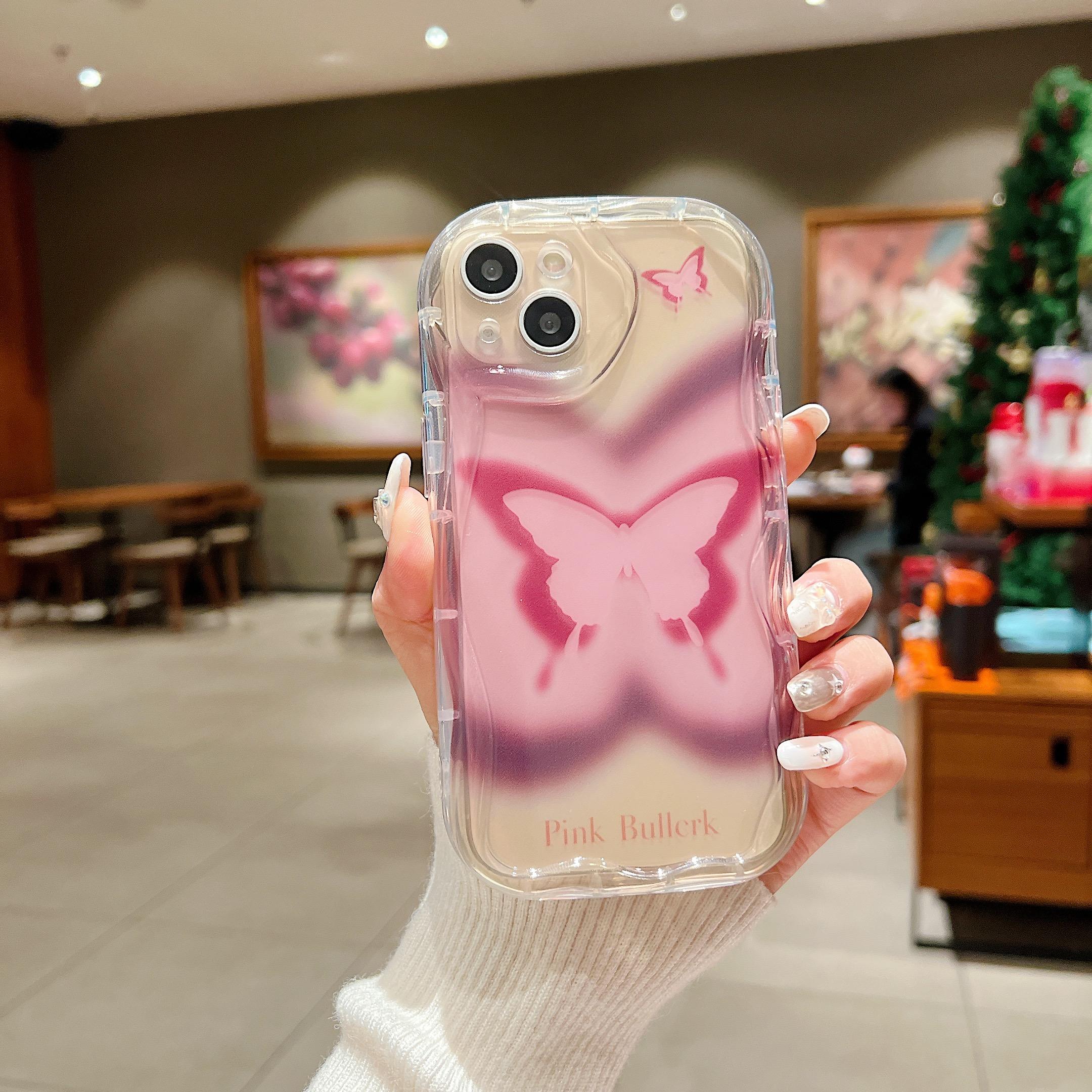 

Милый силиконовый чехол для Samsung A03 A04 A13 A12 A22 A32 A34 A35 A51 A52 A53 A54 S21 S22 S23 S24 S25 Plus Funda Чехол с бабочками Мягкий ТПУ бампер для телефона Samsung S22 Plus/S22 Pro