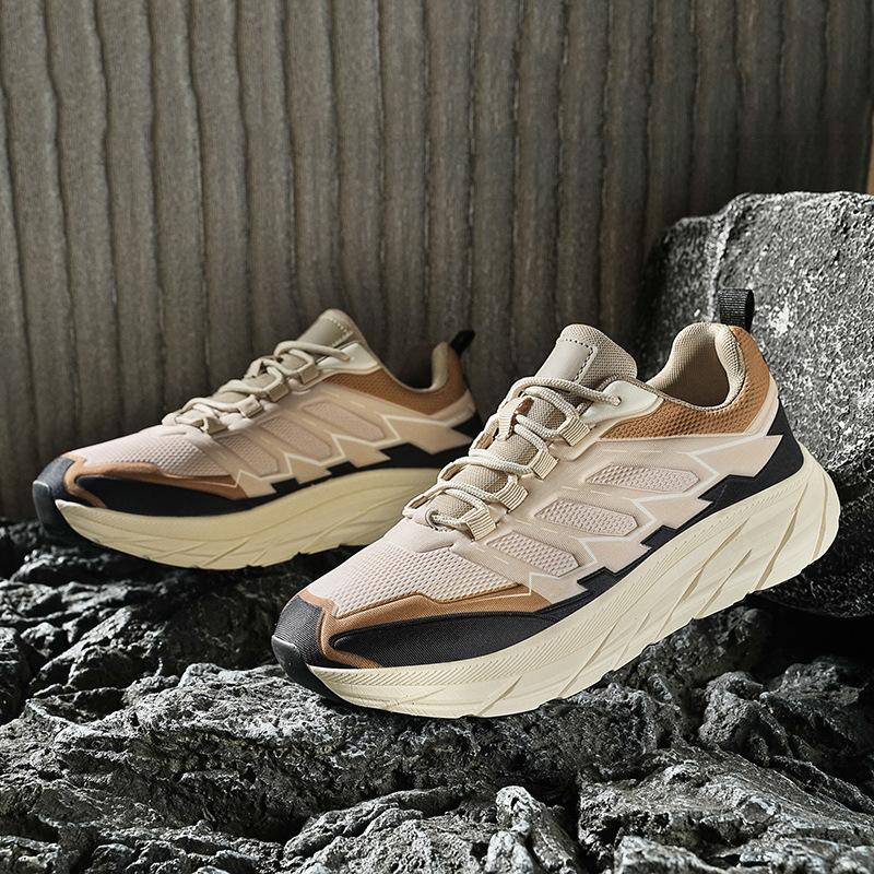 Sports mesh casual men's shoes platform and dad shoes men's youth outdoor sports hiking shoes