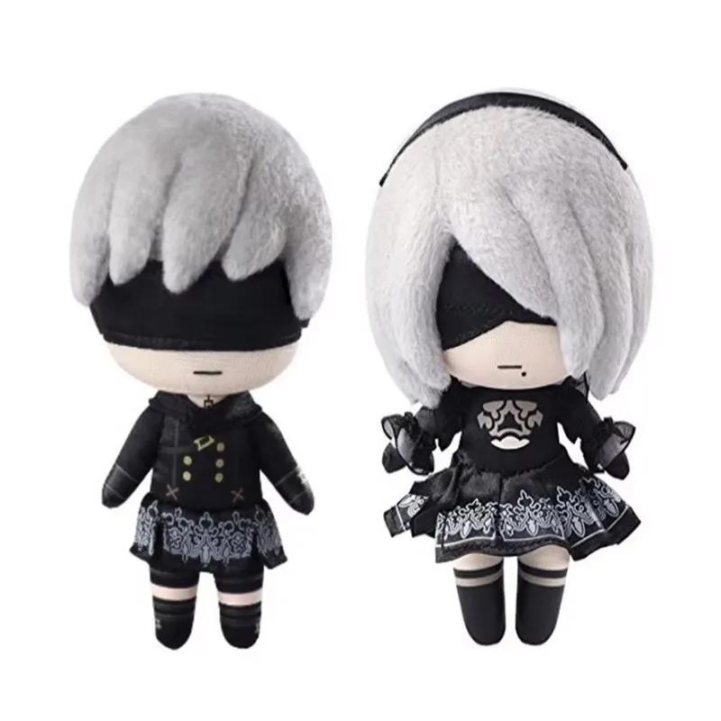 

2PCS/SET 23cm Nier:Automata 2b Plush Doll Anime Game Model Dolls Cartoon Stuffed Toys Children Christmas Animal Doll Gifts 23cm