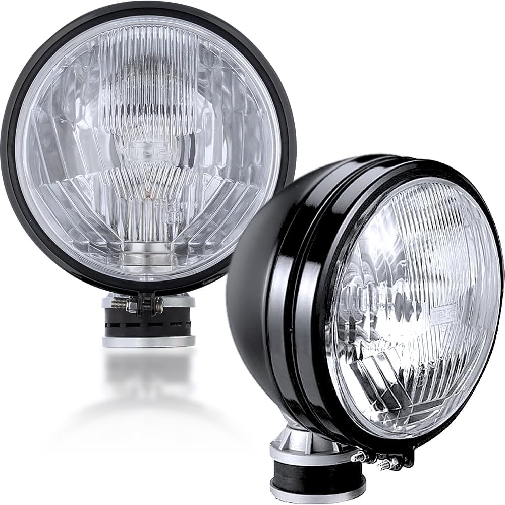 

Галогенная фара IPF, H4 ближний свет, 3200K, заводской цвет, 12В, комплект из 2 шт., 6 дюймов, линза с отсекателем, черный корпус, внедорожная, S-9064