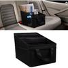 Car Seat Organizer Backseat, Car Organizer, Collapsible Small Car Seat Storage Organizer with Divide, Handles and Mesh Pockets for Front/Rear