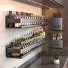 Wall-mounted Stainless Steel Kitchen Storage Rack