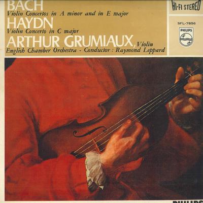 LP Record ARTHUR GRUMIAUX - Bach: Violin Concerto In A Minor BM SFL7856 PHILIPS Japan Classical Used