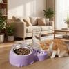 Large Capacity Automatic Pet Feeder Neck Protection Pet Food Bowl  for Cats Dogs