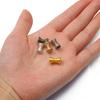 30pcs Metal Spring Funnel Shape Spacer Beads Caps Beading DIY Findings End Caps Bead Stoppers For Jewelry Makings Accessories