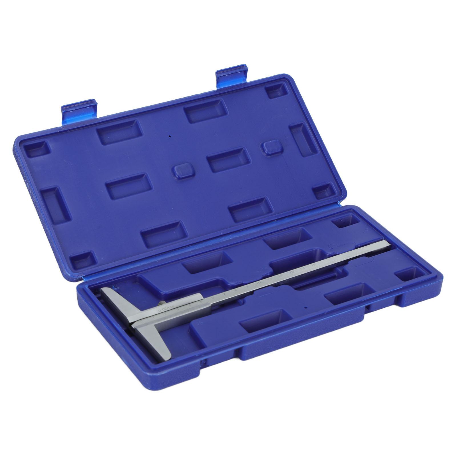 

0Штангенциркуль глубиномер 150 мм, точность 0,02 мм, измерительный инструмент, линейка, инструмент для измерения глубины