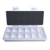 Plastic Paint Box 12/18/24 Wells Leakproof Paint Storage Case For Watercolor Oil Acrylic Paints Artists Art Supplies