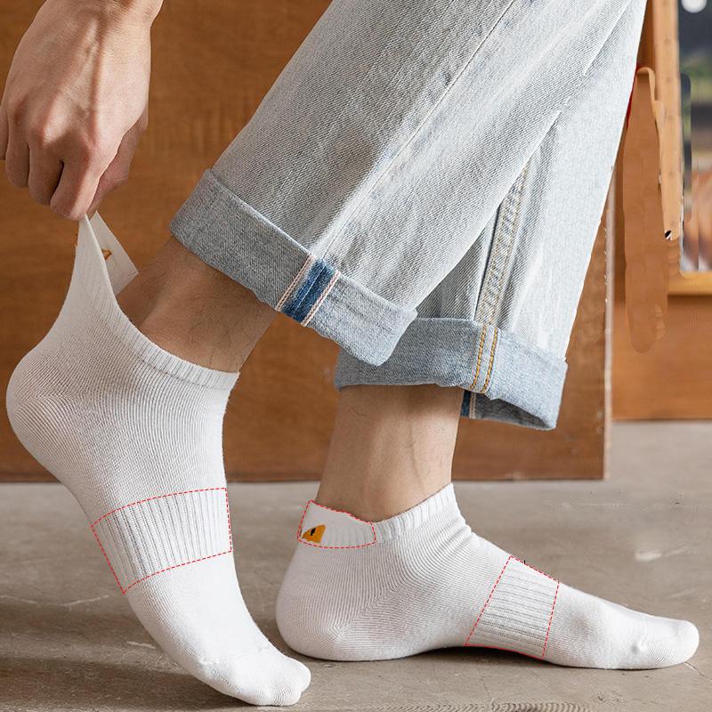 10 pairs of spring and fall can wear men's comfortable wear resistant with the cartoon series Demon earlift boat socks