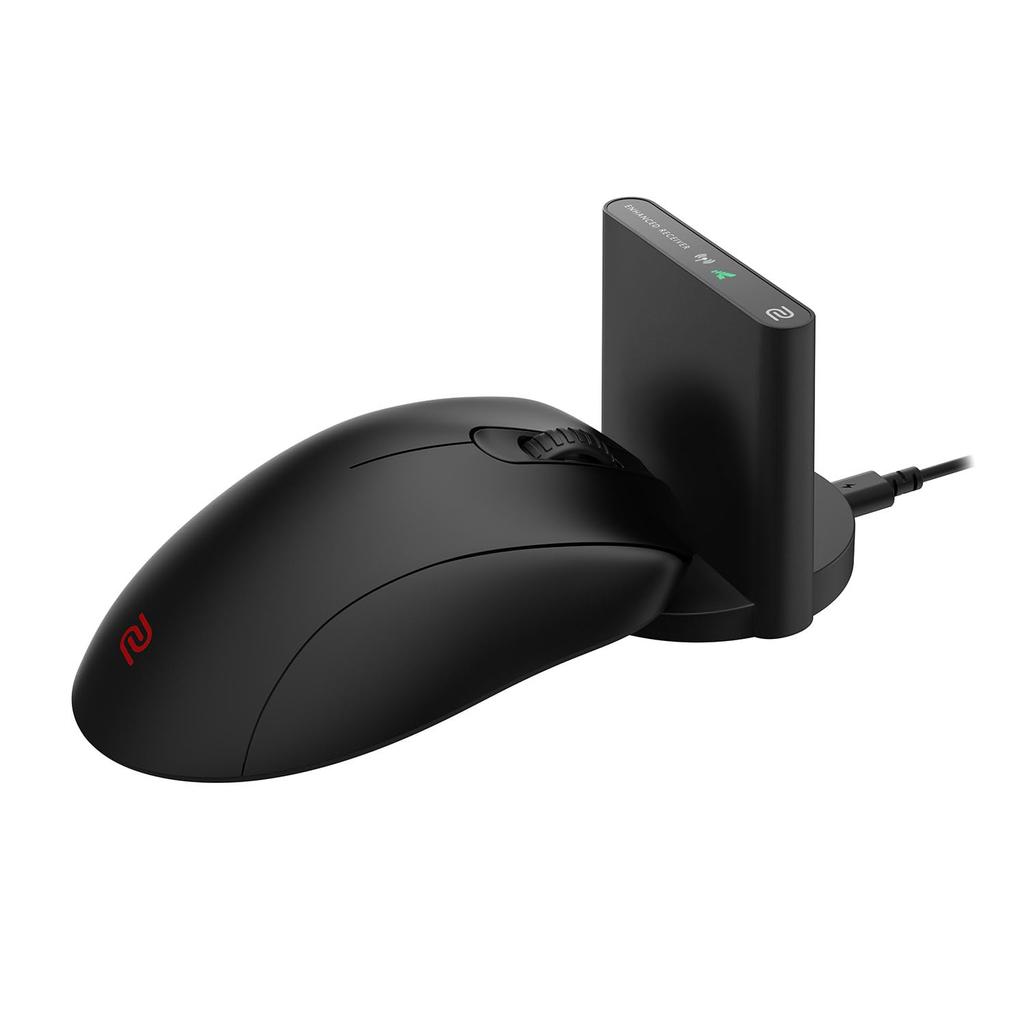 BenQ Japan ZOWIE EC1-DW Wireless Gaming Mouse (Large Size / Asymmetrical Design / 63g / 3950 Sensor / 4000Hz / Enhanced Wireless Receiver Included / R