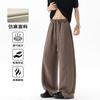 Men S Linen Like Wide Leg Casual Trousers Loose Breathable Lightweight Summer Pants