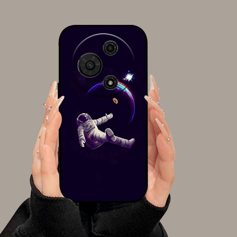 For TCL 605 T517D Case Cute Cartoon Painted Soft Silicone Cover for TCL 60 SE TCL605 60SE Luxury Shockproof Bumper Fundas Cases