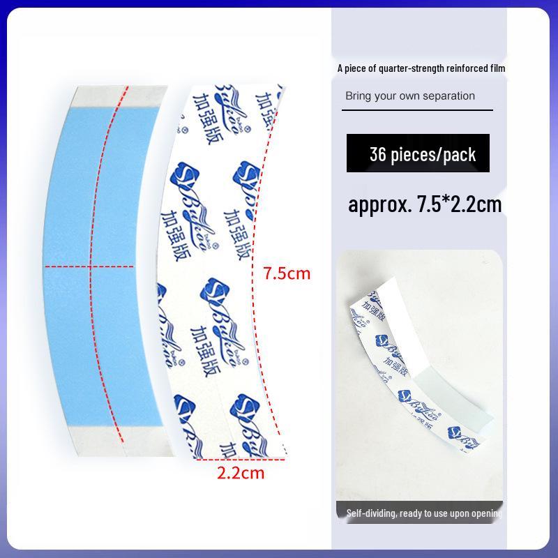 "Waterproof & Sweat-Proof Wig Tape: Special Scalp Double-Sided Film Patch"
