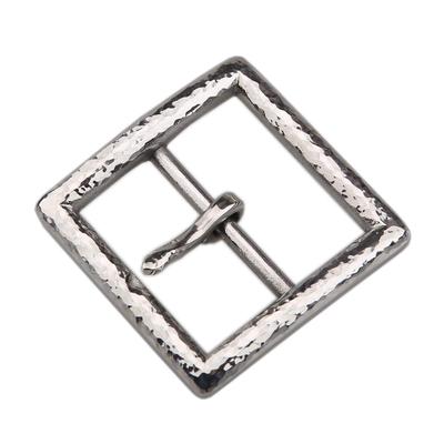Kokoungkuan Edelstahlgürtel Japanische Breite Silberne Herrenschließe, Stil, 40mm,